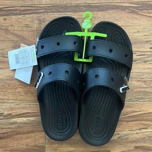 Crocs classic sandals NWT, black,  M10/W12